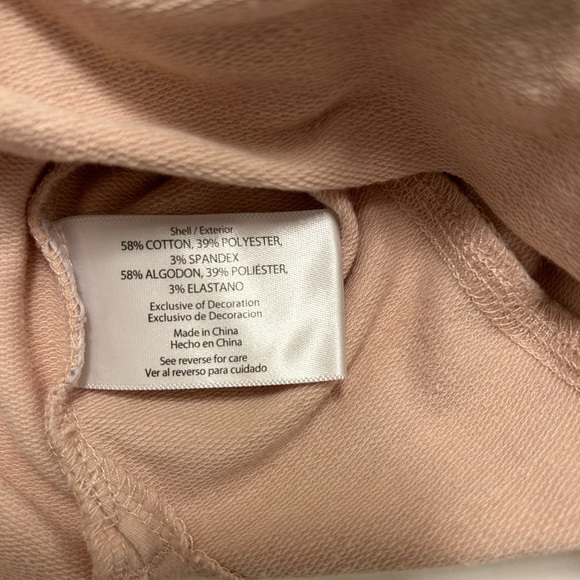 Wildfox Size L Large Blush Pink “But First, Cocktails” Sweatshirt - Picture 5 of 6
